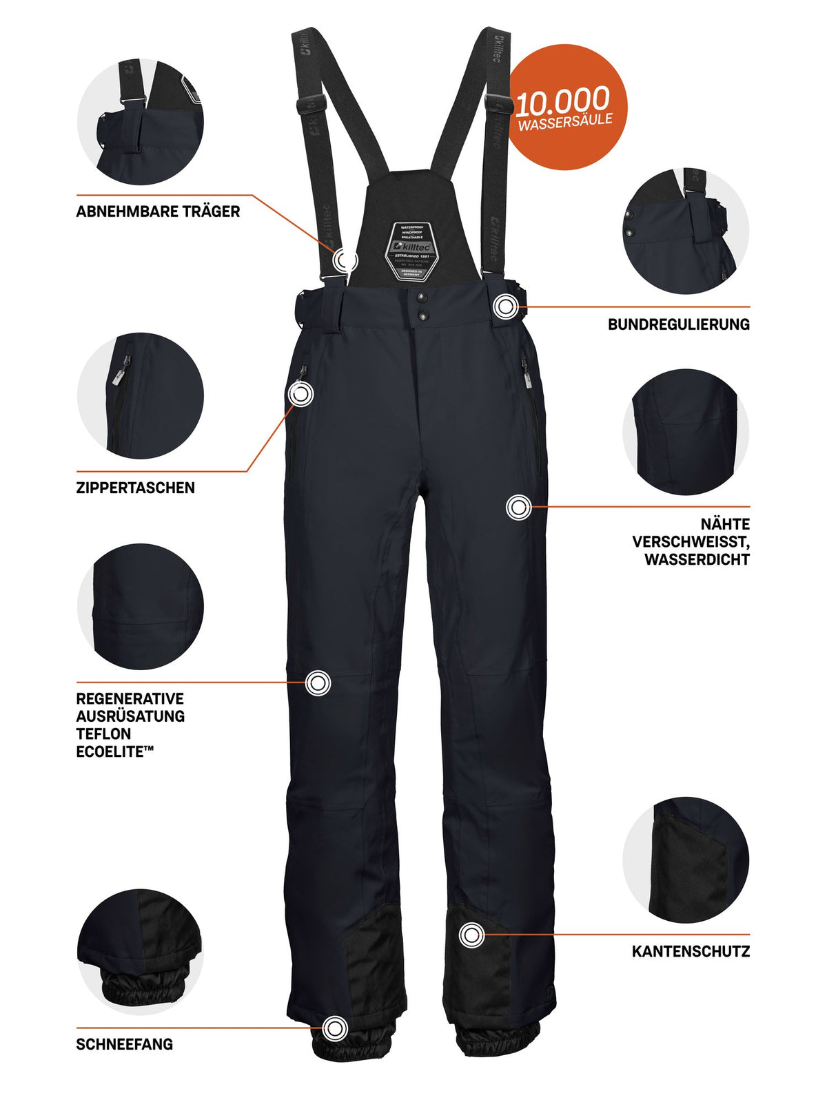 Men's Ski pants KSW 1 MN SKI PNTS
