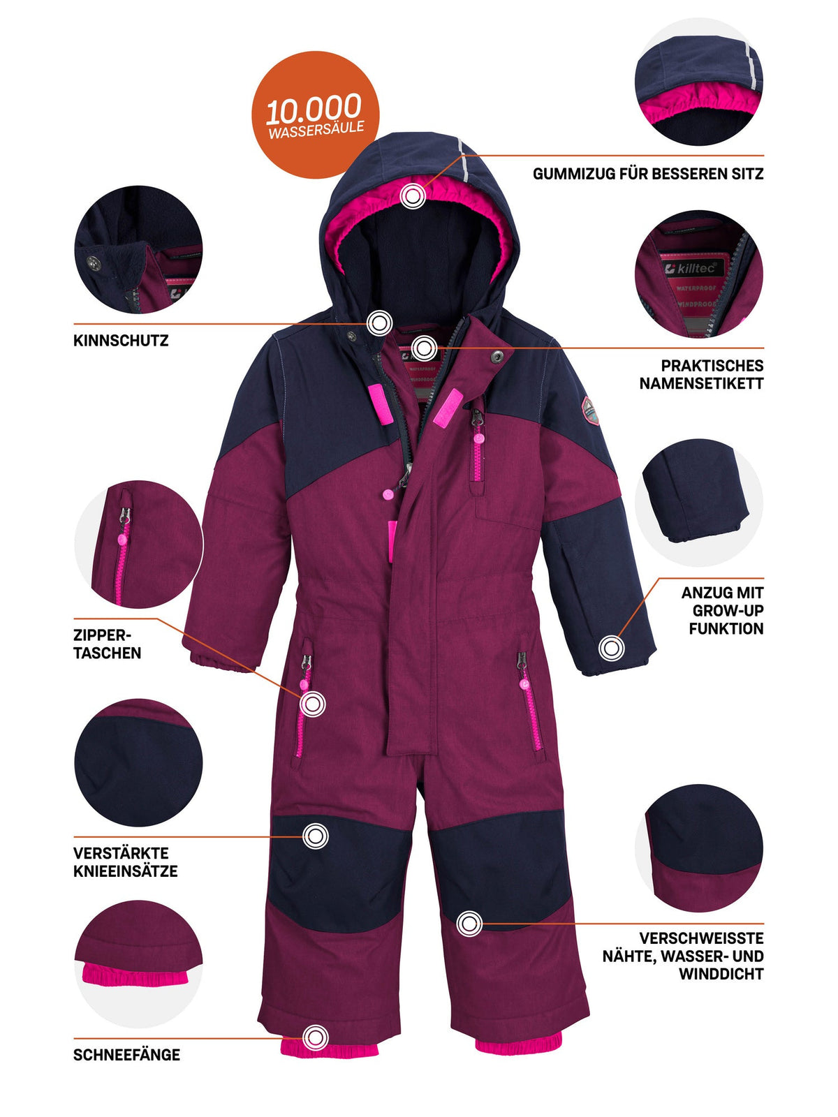Mini Functional overall Kesley Mini