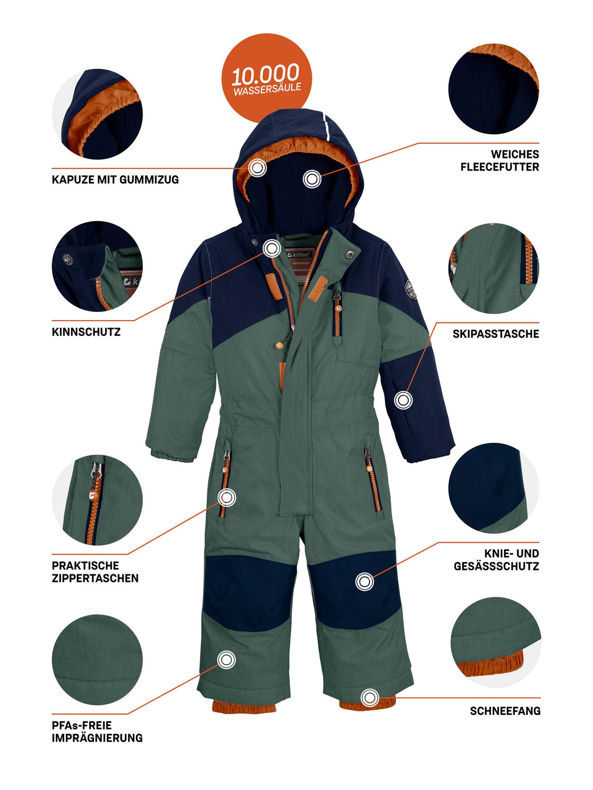 Mini Functional overall Kesley Mini