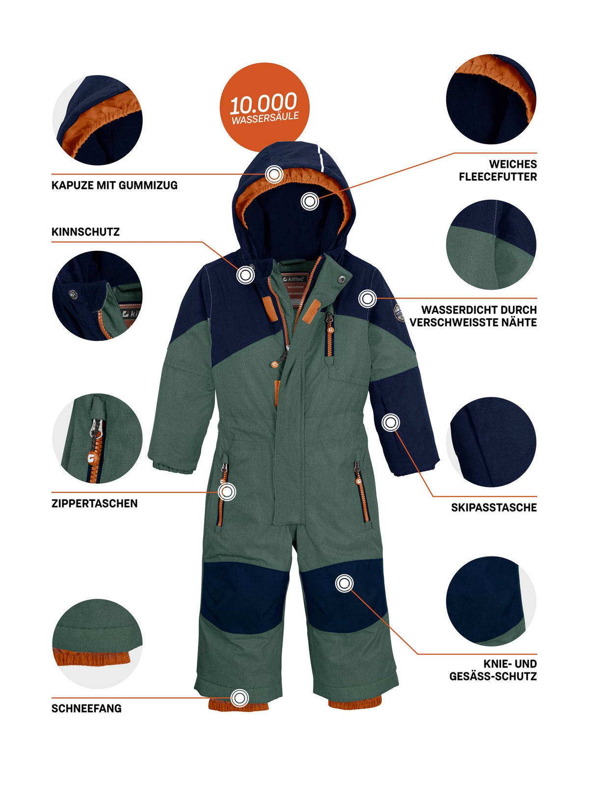 Mini Functional overall Kesley Mini