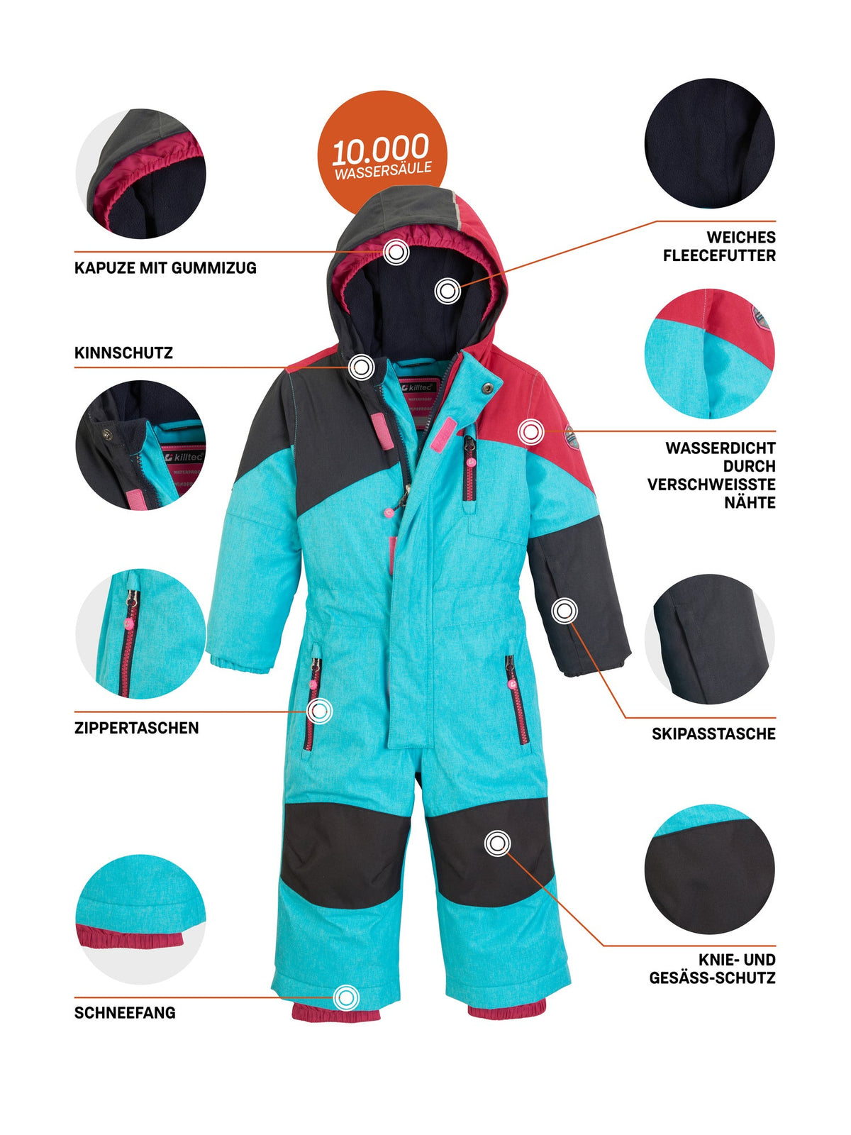 Mini Functional overall Kesley Mini