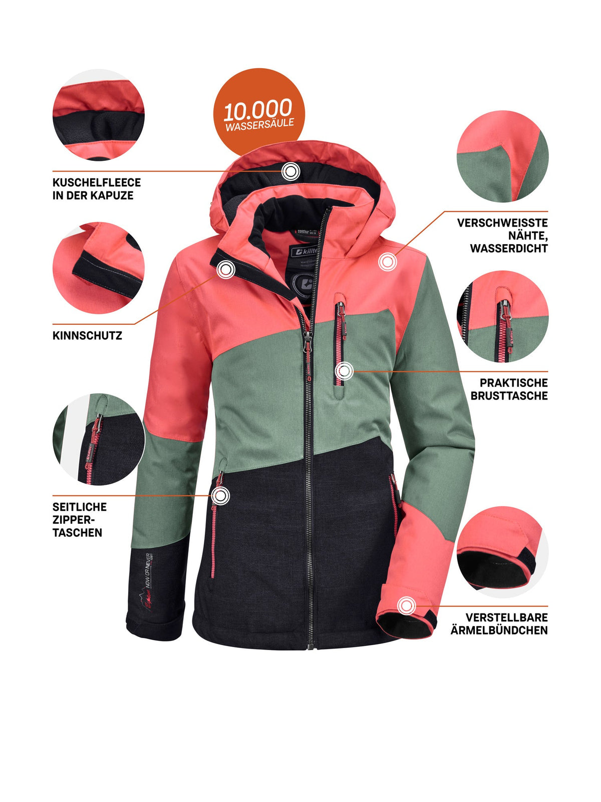 Girl's Outdoor Jacket Lynge GRLS JCKT B