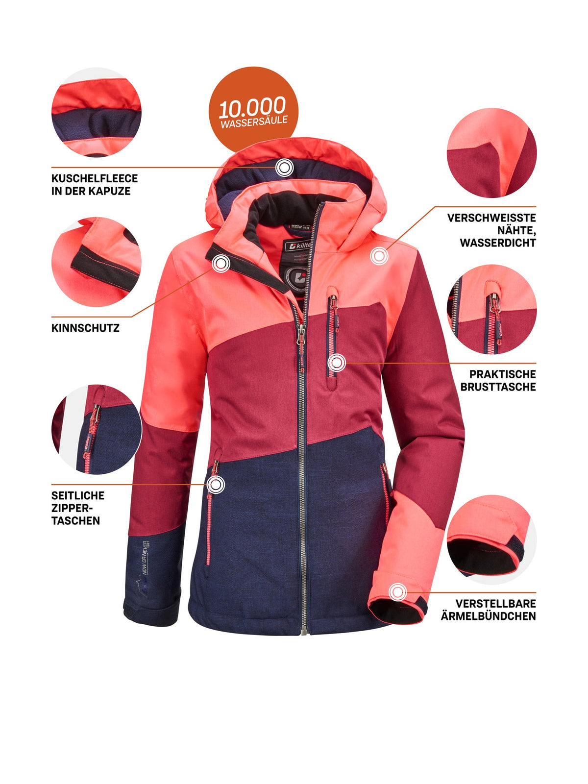 Girl's Outdoor Jacket Lynge GRLS JCKT B