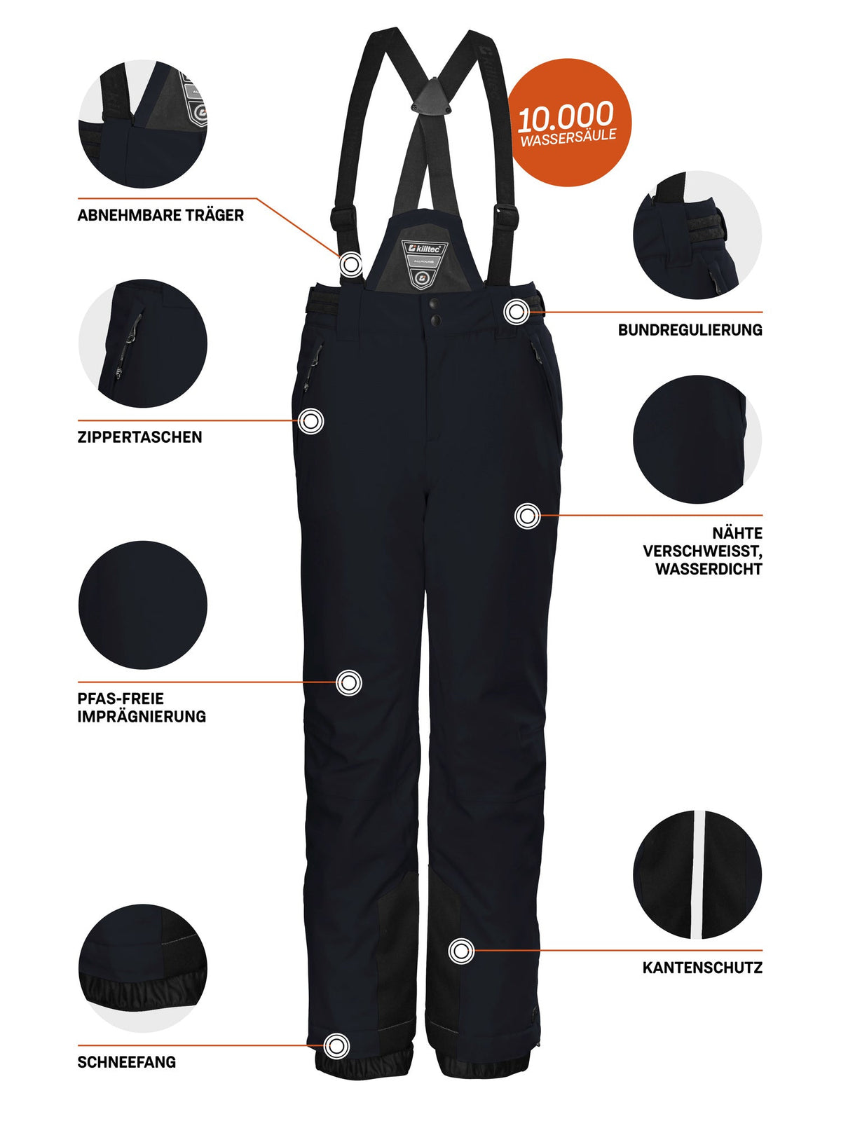 Girl's Ski pants KSW 77 GRLS SKI PNTS