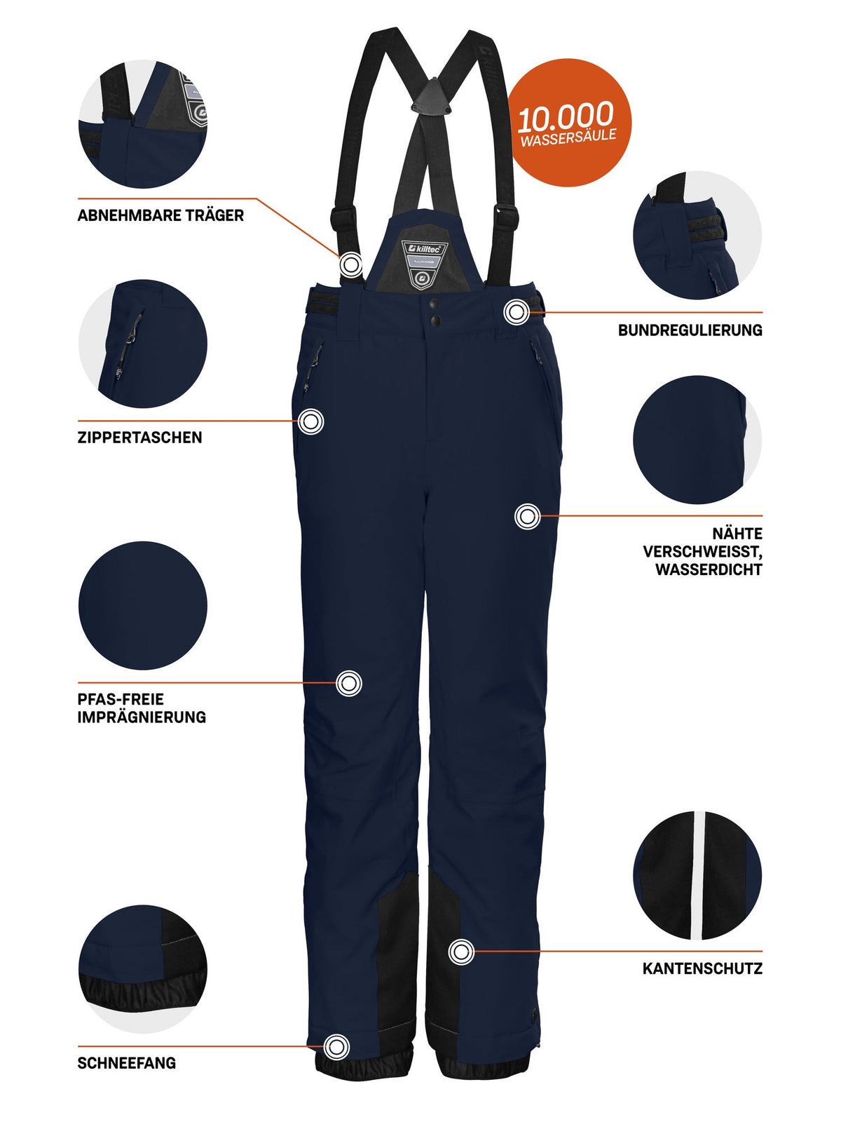 Girl's Ski pants KSW 77 GRLS SKI PNTS