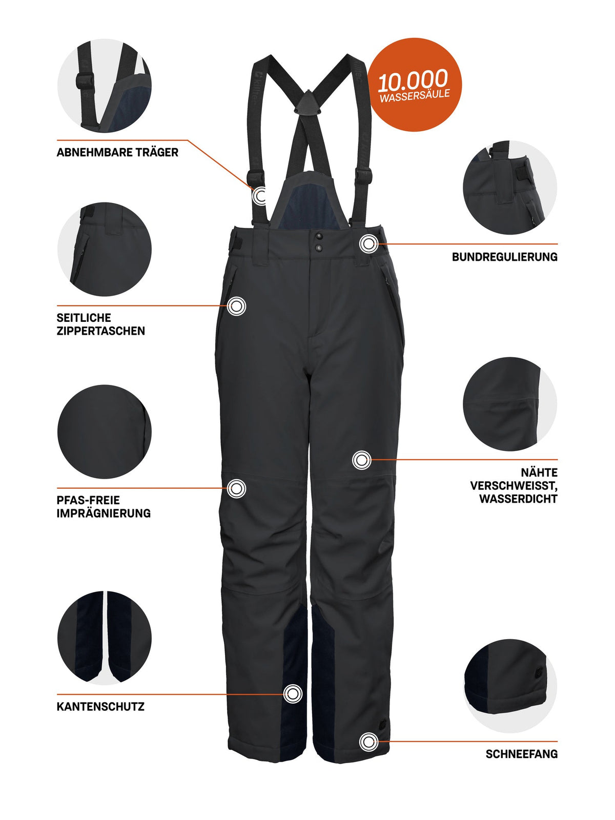 Boy's Ski pants KSW 79 BYS SKI PNTS