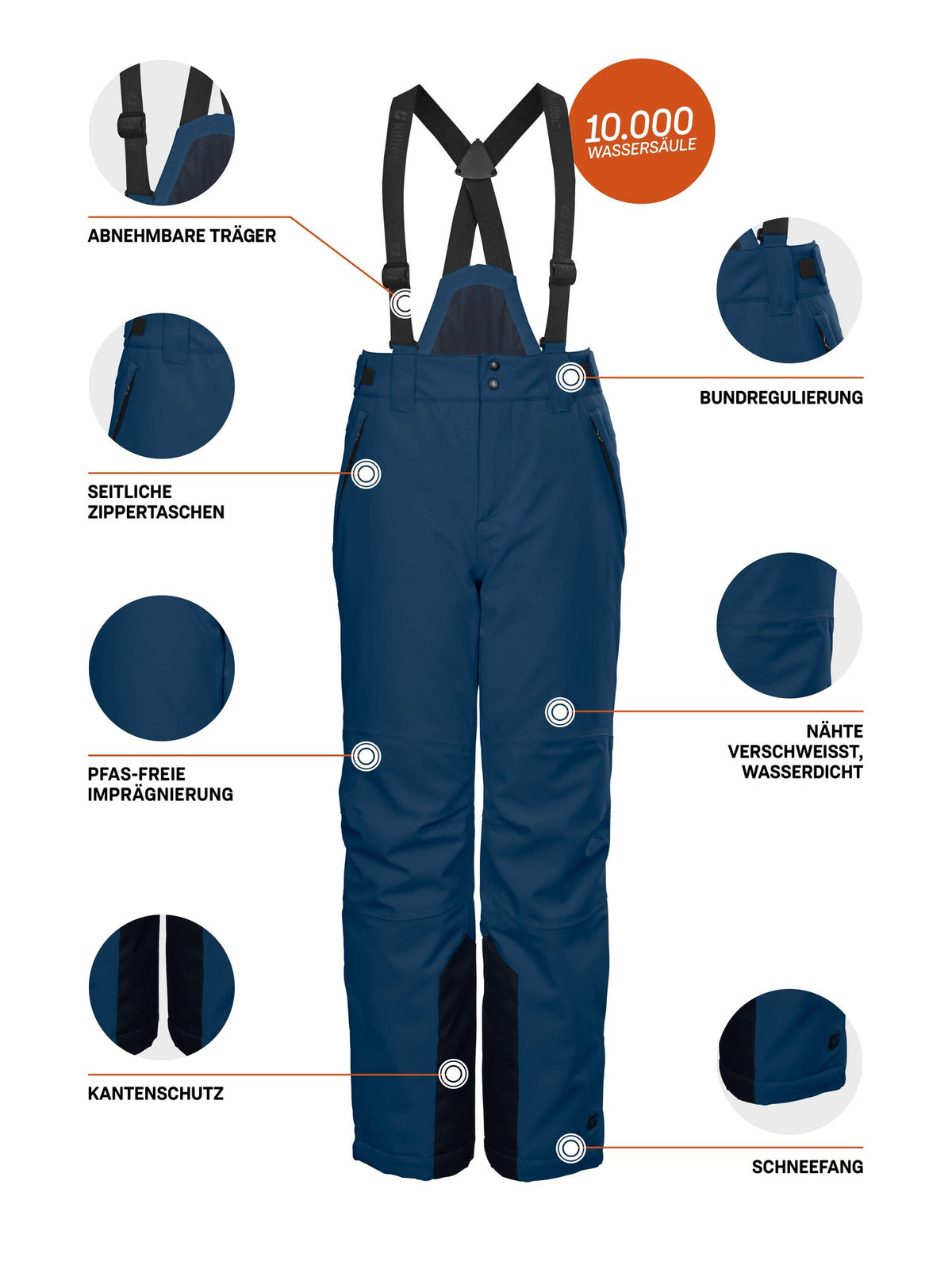Boy's Ski pants KSW 79 BYS SKI PNTS