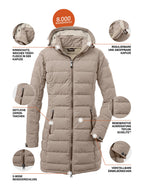 Women's Quilted parka GW 13 WMN QLTD PRK