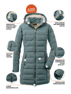 Women's Quilted parka GW 13 WMN QLTD PRK