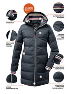Girl's Quilted coat KOW 33 GRLS QLTD CT