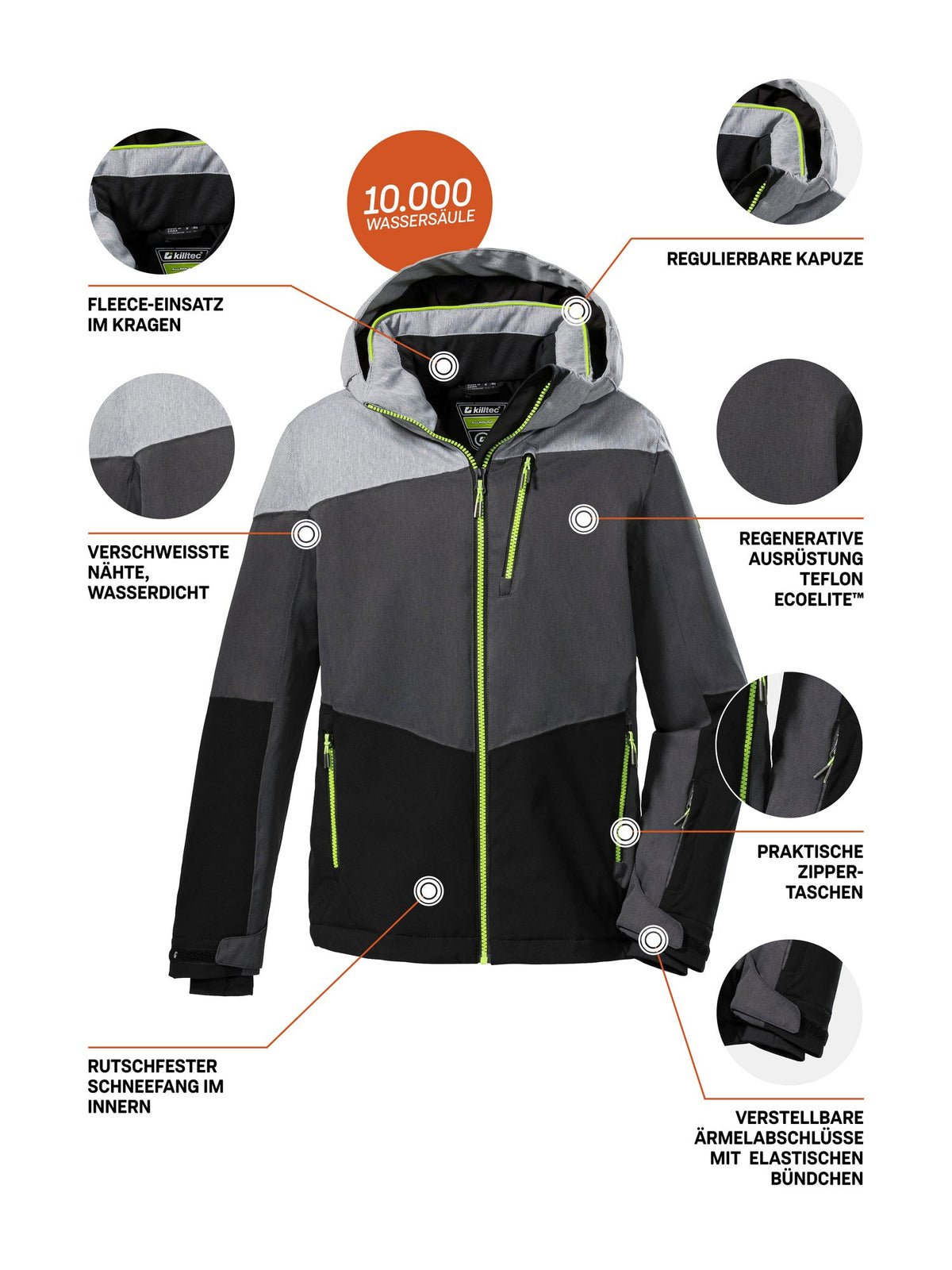 Boy's Ski jacket KSW 161 BYS SKI JCKT