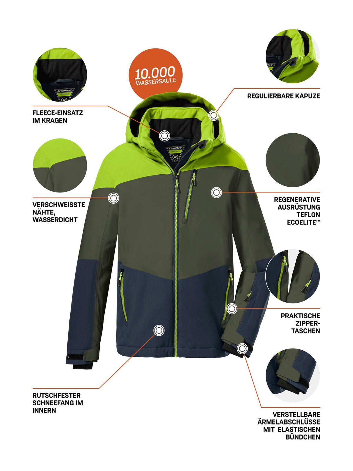 Boy's Ski jacket KSW 161 BYS SKI JCKT