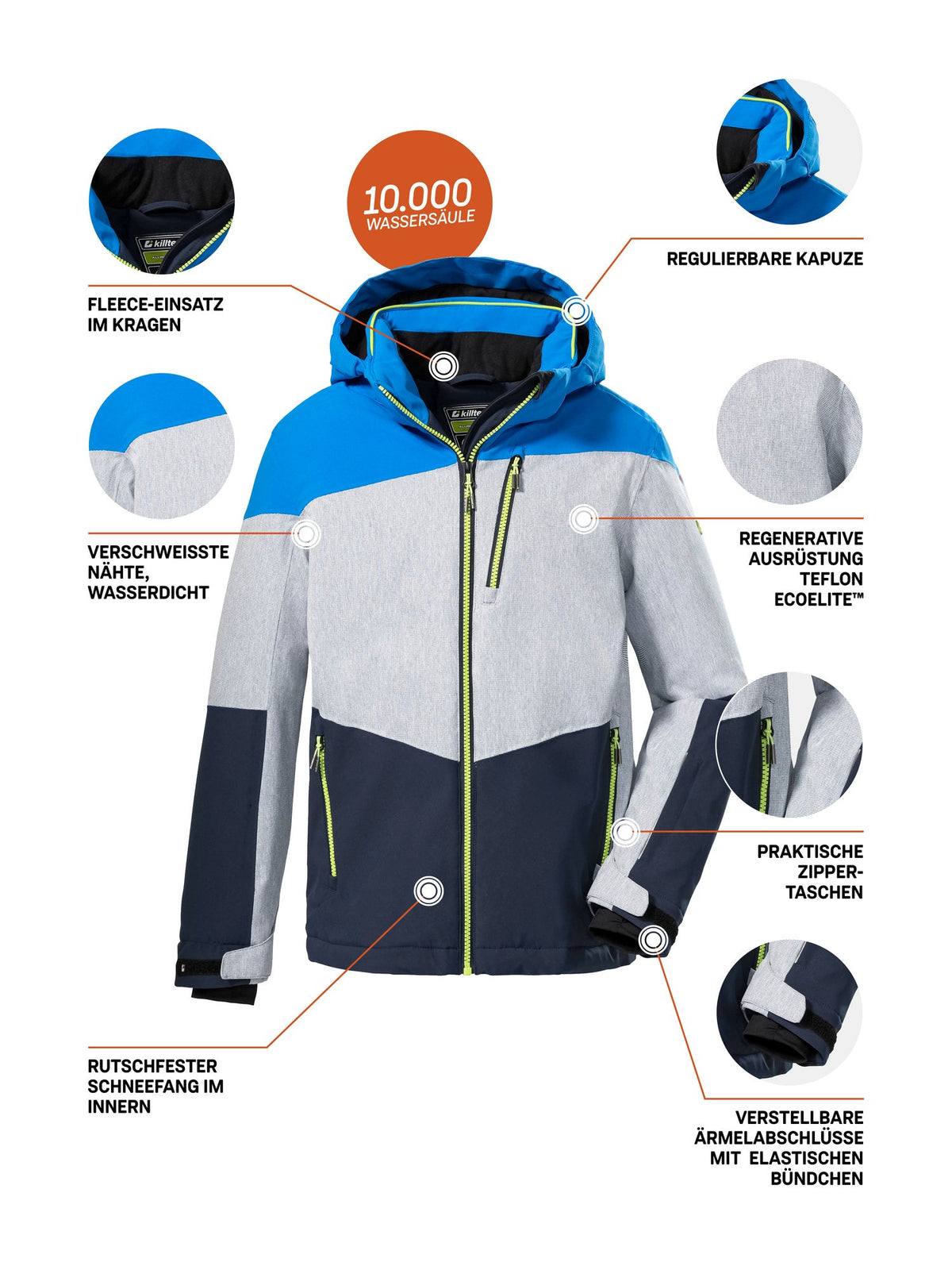 Boy's Ski jacket KSW 161 BYS SKI JCKT