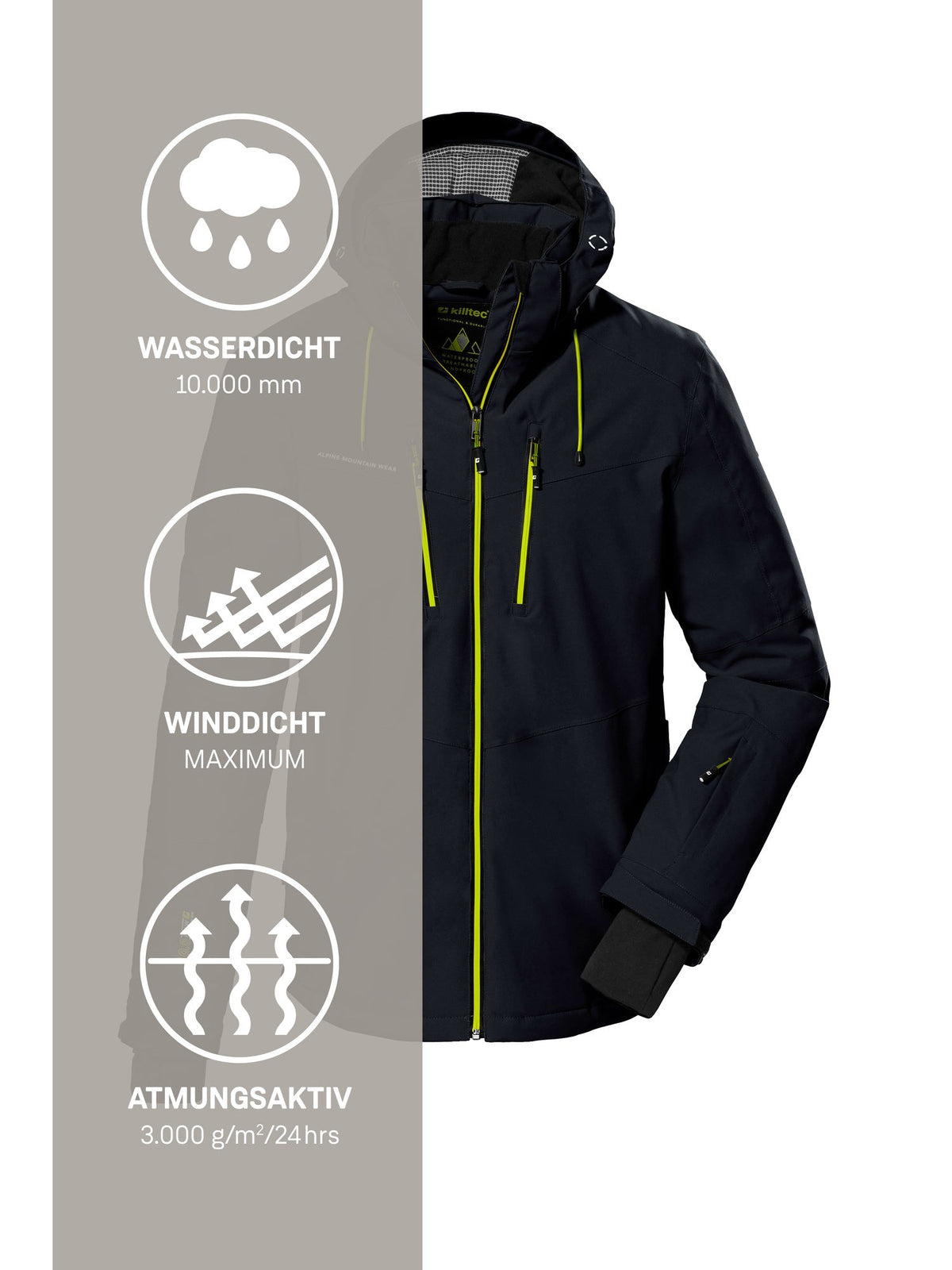 Men's Ski jacket KSW 44 MN SKI JCKT