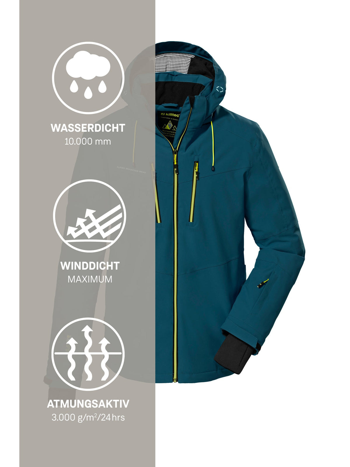 Men's Ski jacket KSW 44 MN SKI JCKT