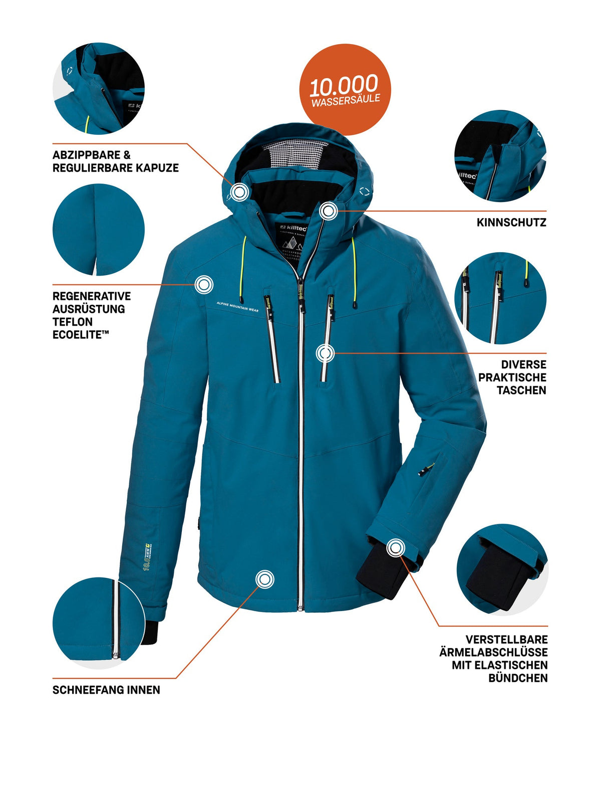 Men's Ski jacket KSW 44 MN SKI JCKT