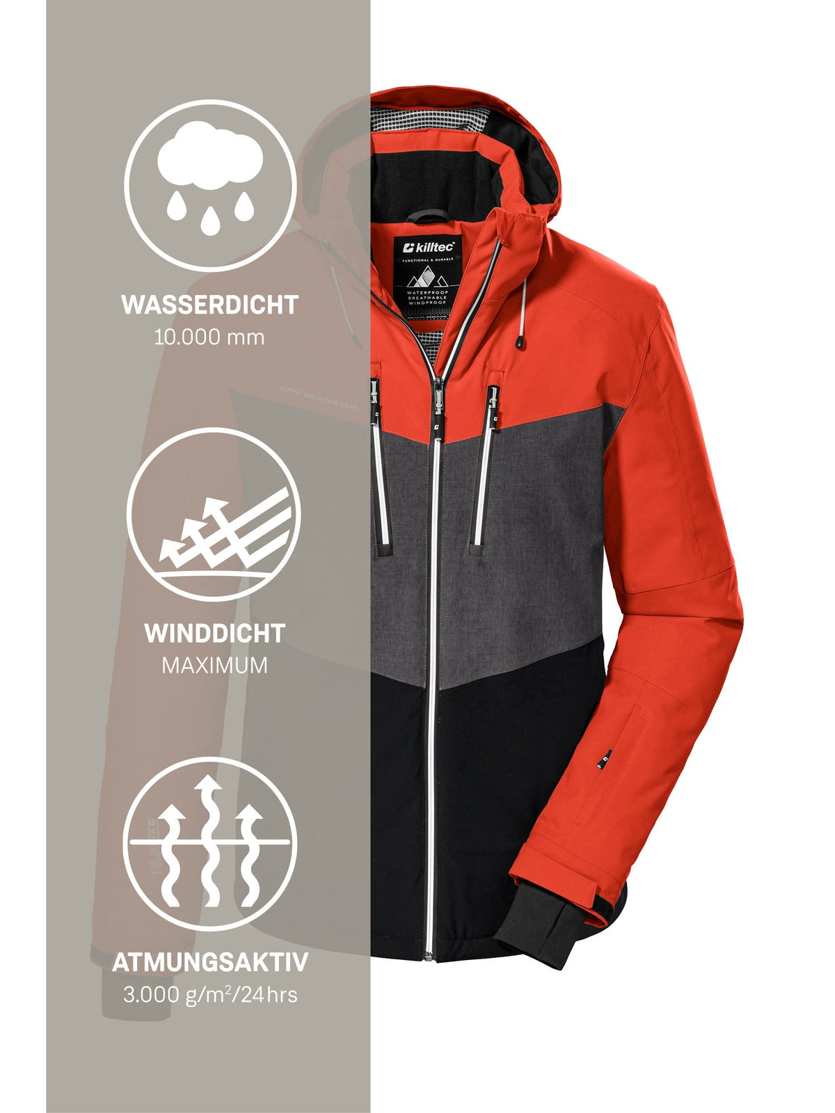 Men's Ski jacket KSW 45 MN SKI JCKT