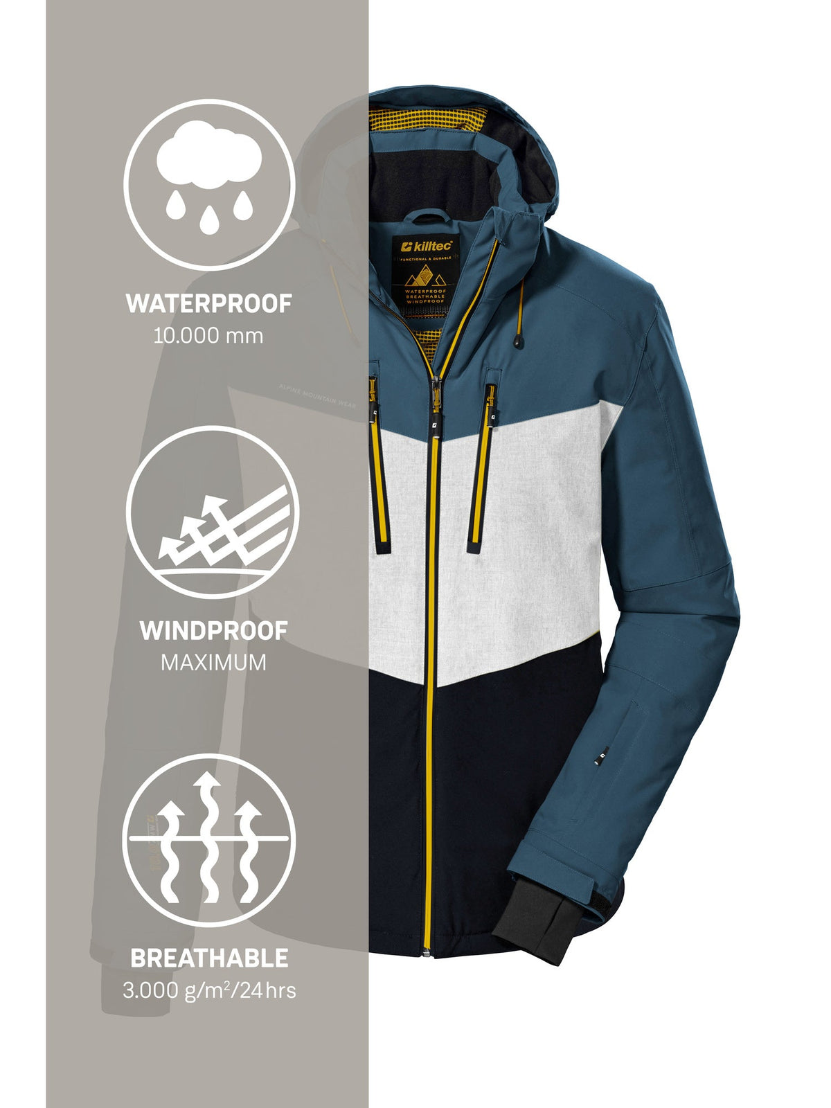 Men's Ski jacket KSW 45 MN SKI JCKT