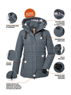 Women's Quilted jacket GW 25 WMN QLTD JCKT