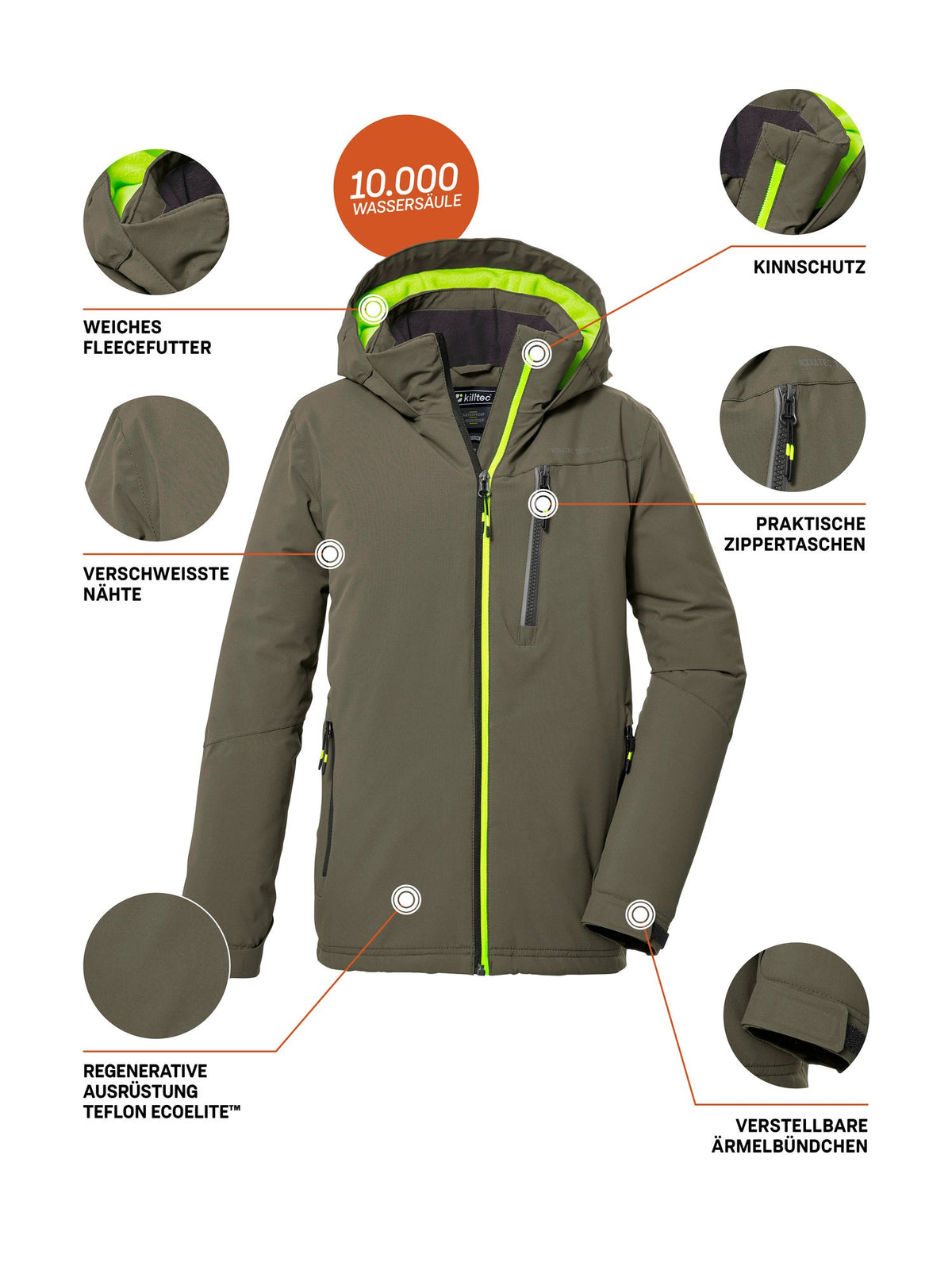 Boy's Outdoor Jacket KOW 159 BYS JCKT