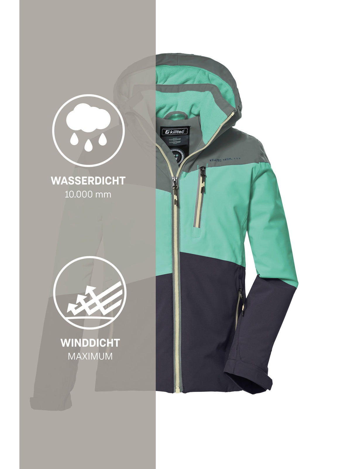 Girl's Outdoor Jacket KOW 170 GRLS JCKT