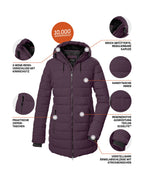 Women's Quilted parka KOW 55 WMN QLTD PRK