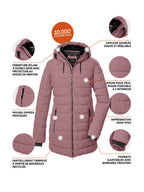 Women's Quilted parka KOW 55 WMN QLTD PRK