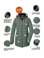 Women's Quilted parka KOW 55 WMN QLTD PRK