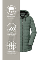 Women's Quilted parka KOW 55 WMN QLTD PRK