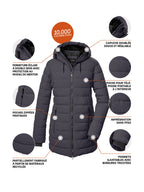 Women's Quilted parka KOW 55 WMN QLTD PRK