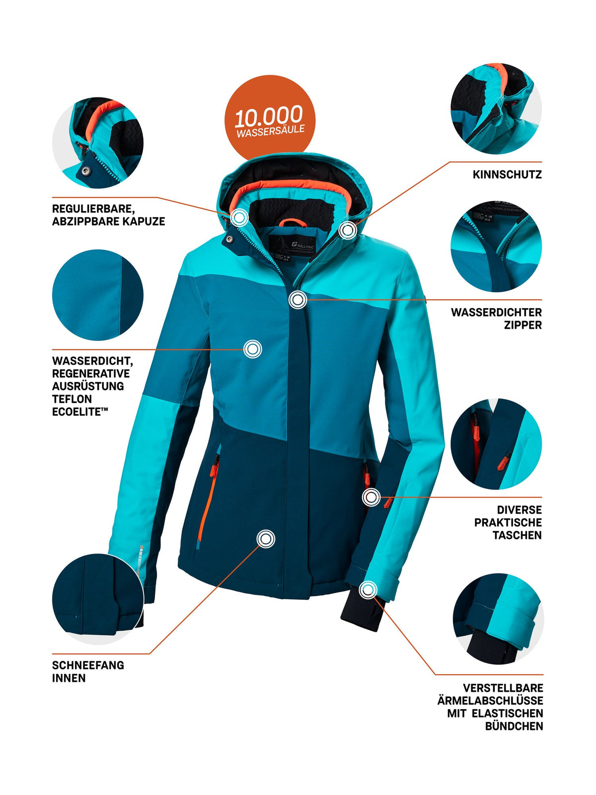 Women's Ski jacket KSW 67 WMN SKI JCKT