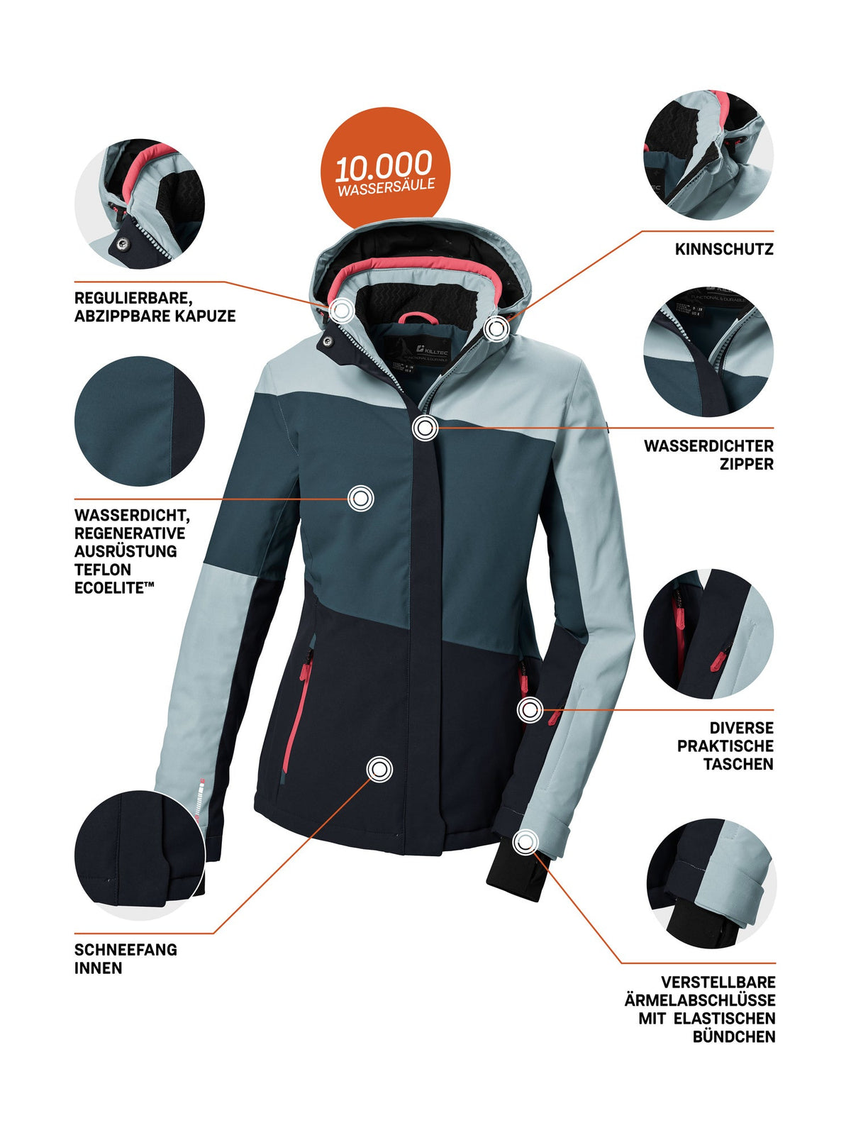 Women's Ski jacket KSW 67 WMN SKI JCKT