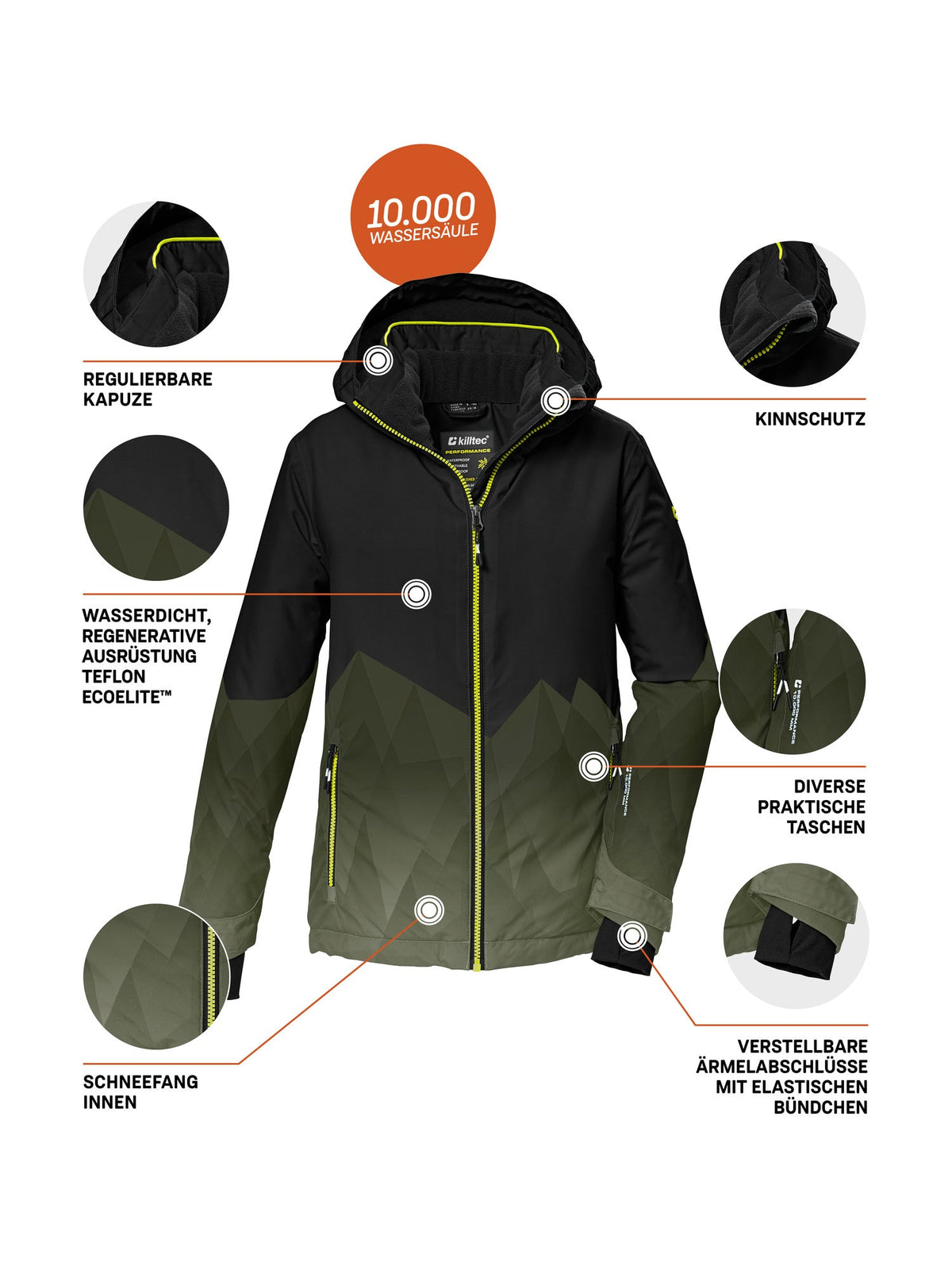 Boy's Ski jacket KSW 383 BYS SKI JCKT