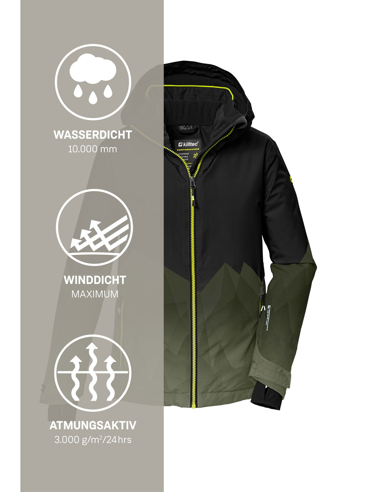 Boy's Ski jacket KSW 383 BYS SKI JCKT