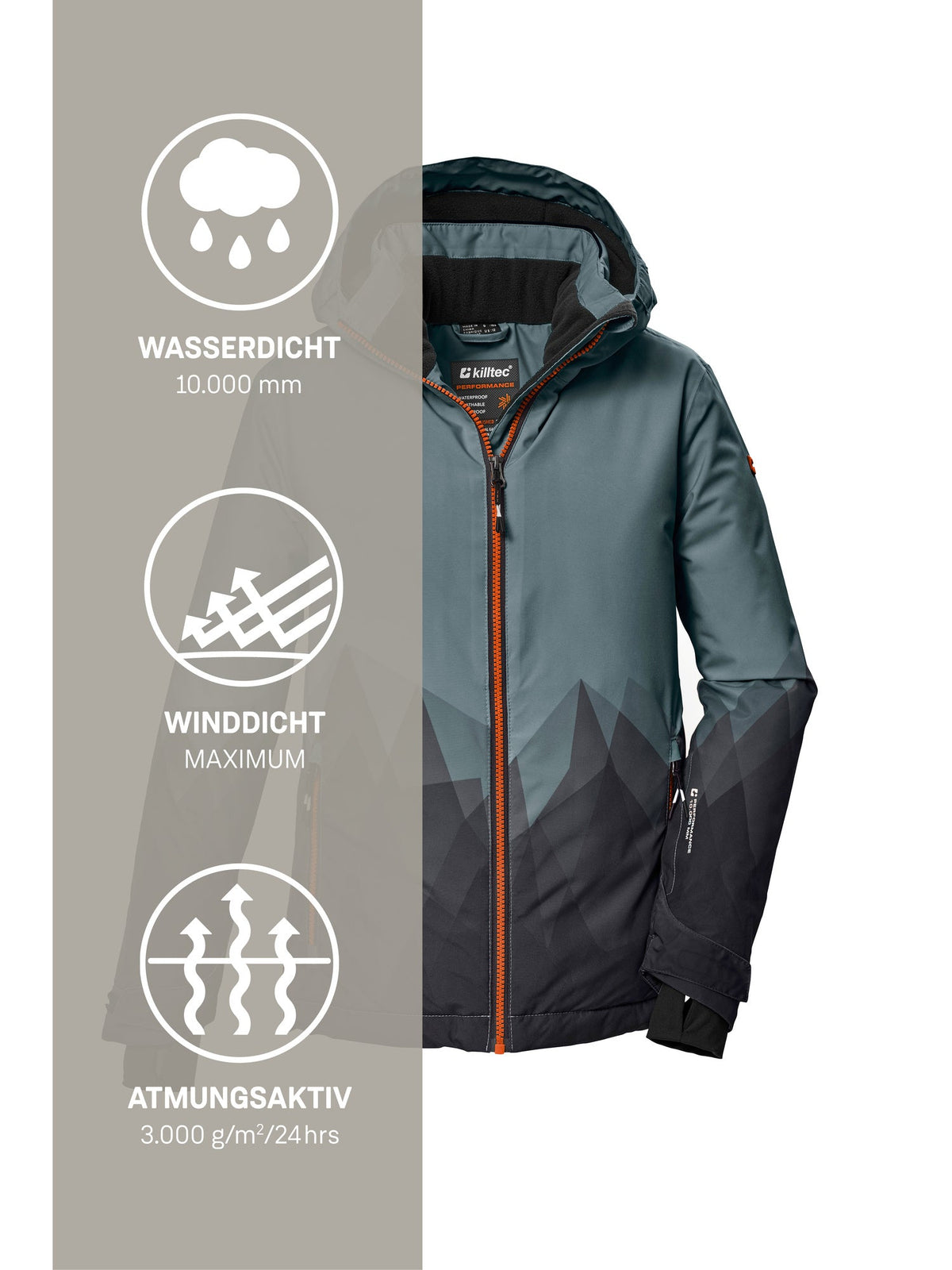 Boy's Ski jacket KSW 383 BYS SKI JCKT