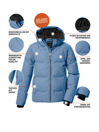 Girl's Quilted jacket KOW 357 GRLS QLTD JCKT