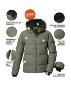 Girl's Quilted jacket KOW 357 GRLS QLTD JCKT