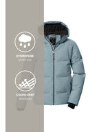 Girl's Quilted jacket KOW 357 GRLS QLTD JCKT