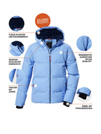 Girl's Quilted jacket KOW 357 GRLS QLTD JCKT