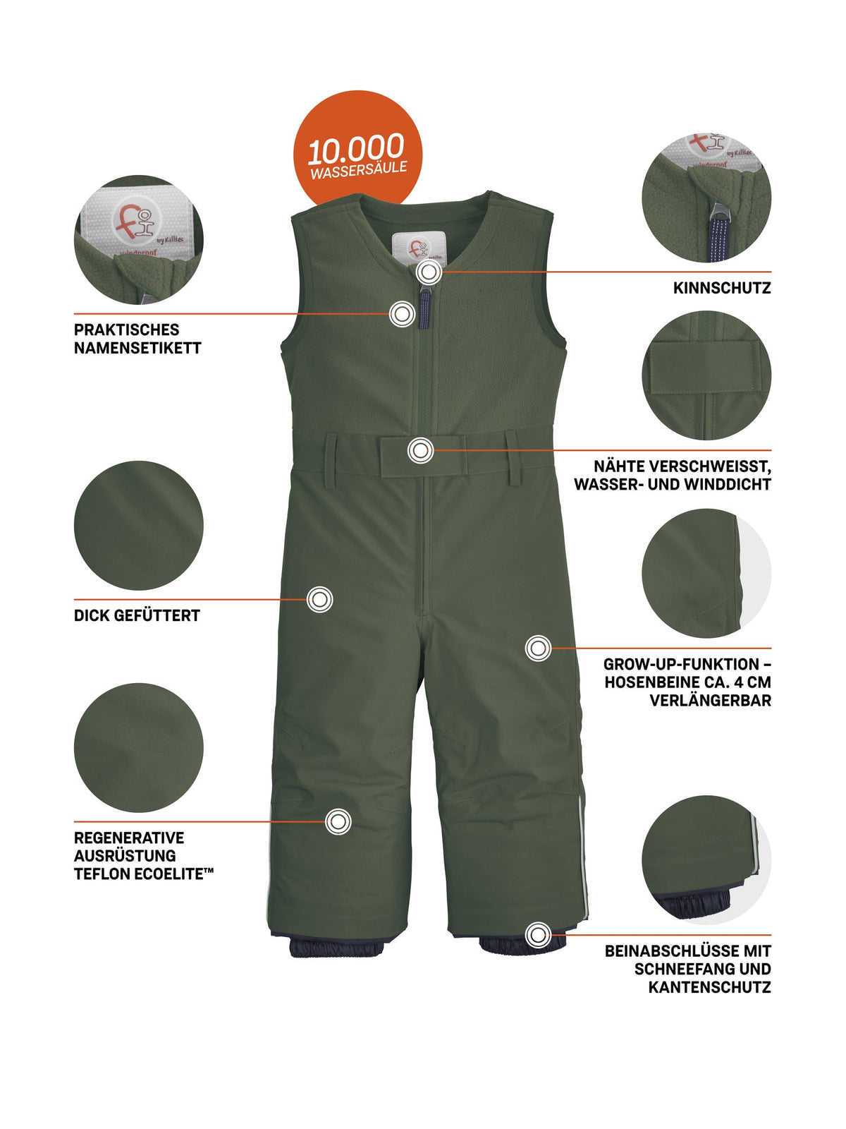 Mini Ski pants FISW 34 MNS SKI PNTS
