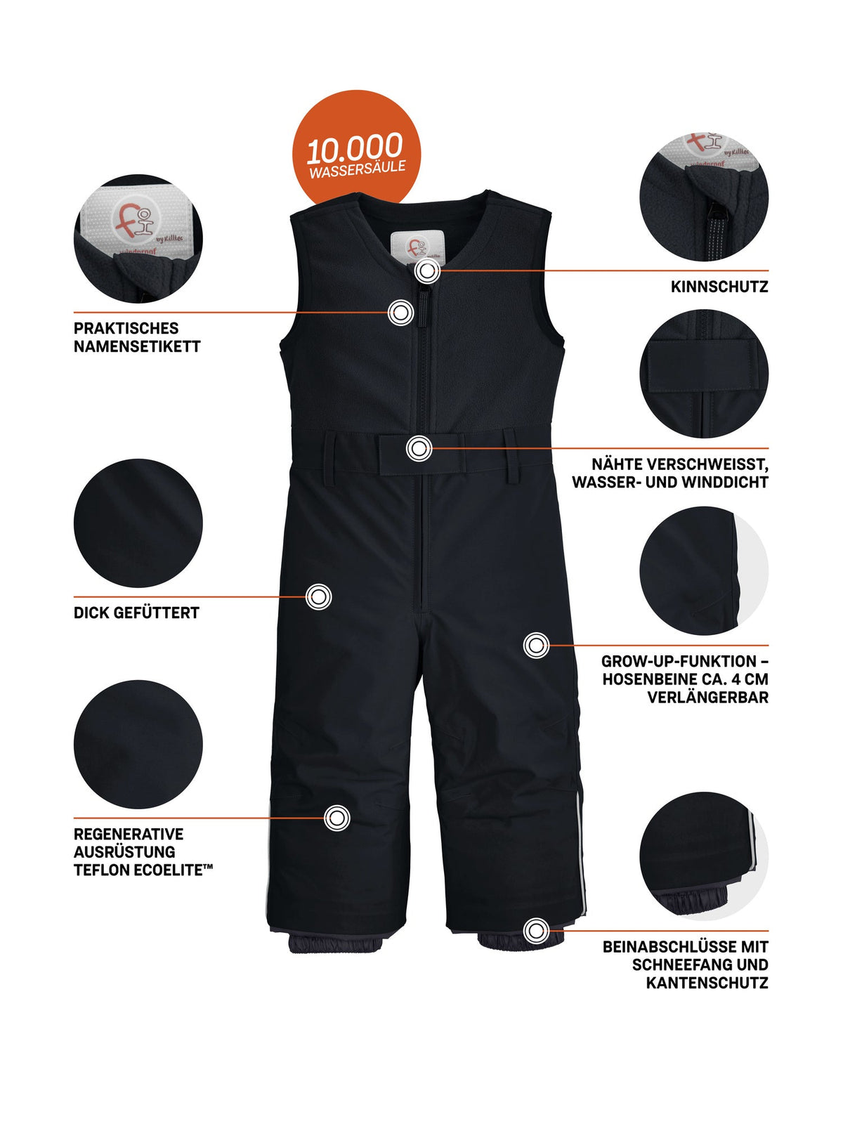Mini Ski pants FISW 34 MNS SKI PNTS
