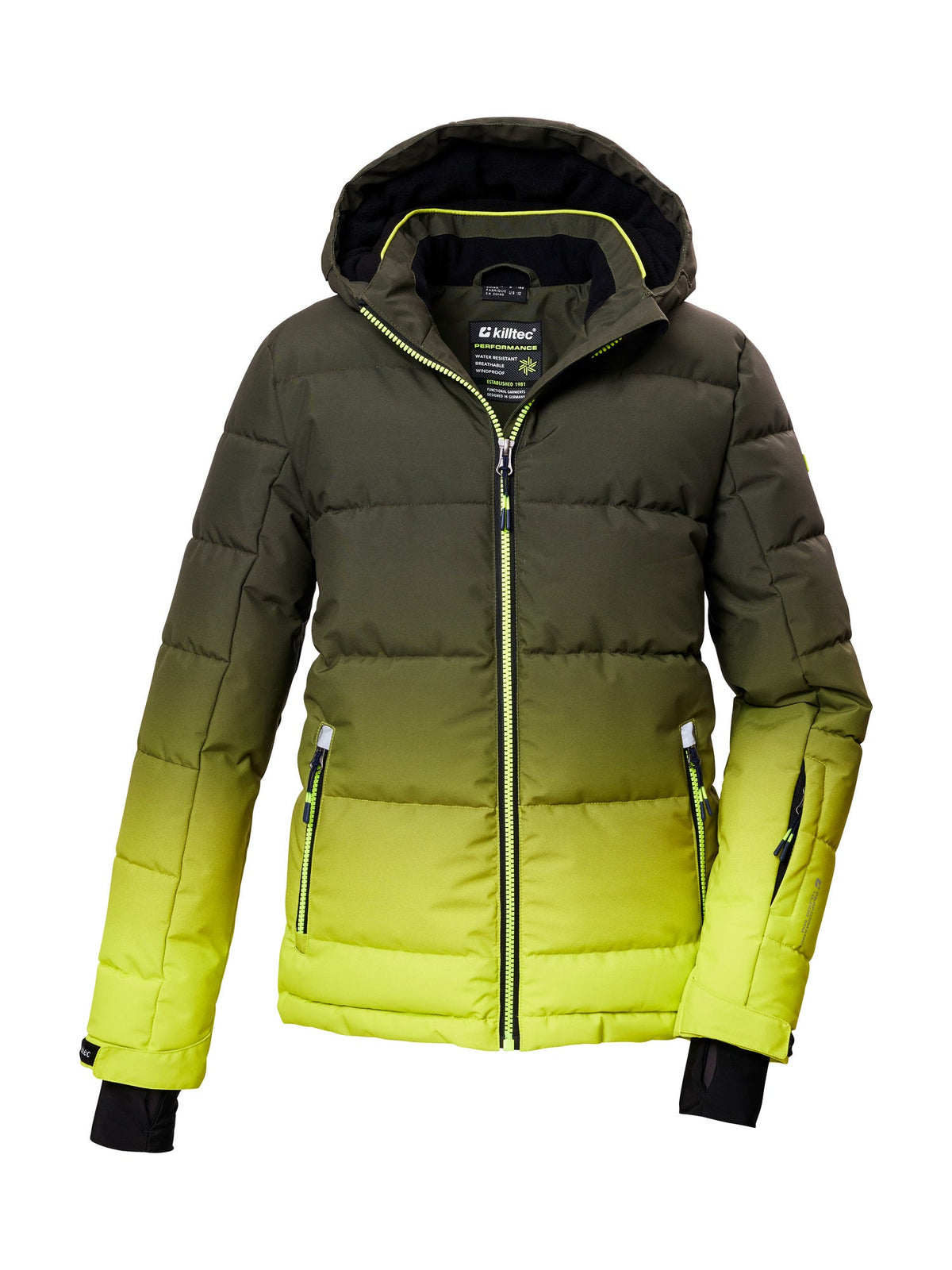 Boy's Quilted ski jacket KSW 382 BYS SKI QLTD JCKT
