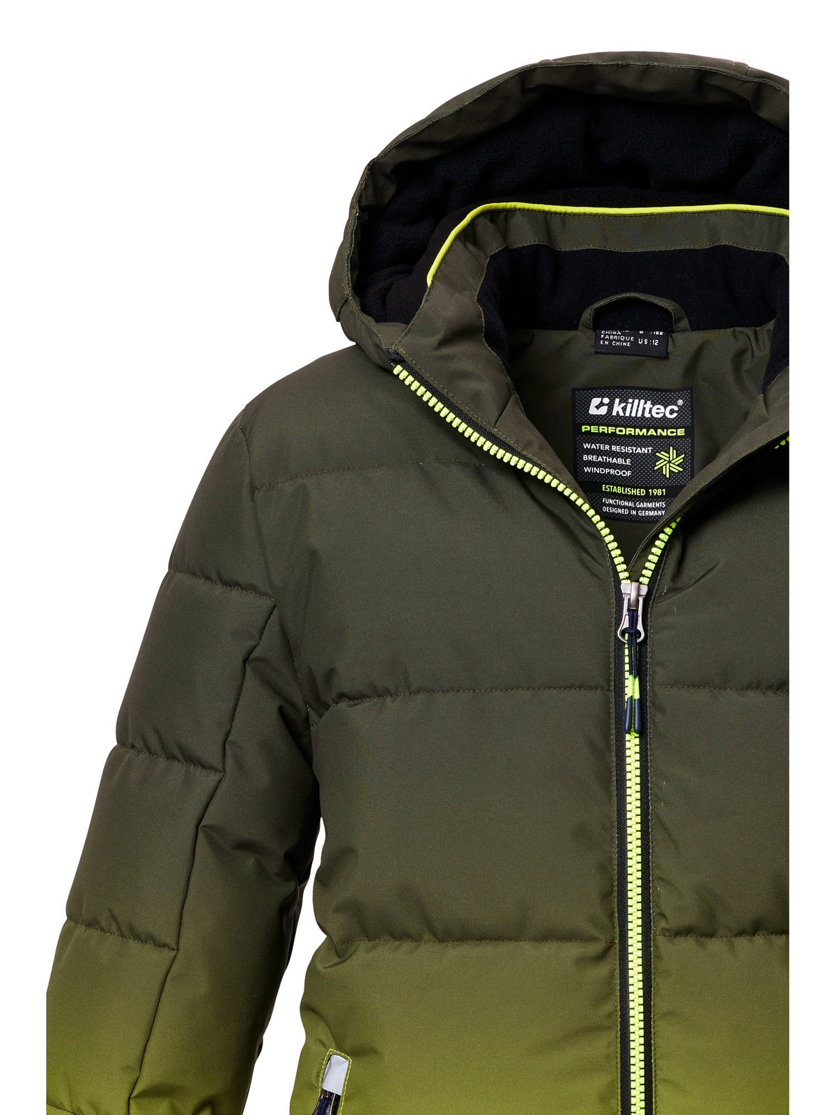 Boy's Quilted ski jacket KSW 382 BYS SKI QLTD JCKT