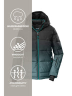 Boy's Quilted ski jacket KSW 382 BYS SKI QLTD JCKT