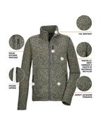 Men's Knit fleece jacket GW 55 MN KNTFLC JCKT