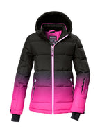 Girl's Quilted ski jacket KSW 330 GRLS SKI QLTD JCKT