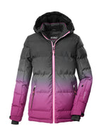 Girl's Quilted ski jacket KSW 330 GRLS SKI QLTD JCKT