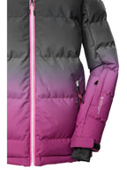 Girl's Quilted ski jacket KSW 330 GRLS SKI QLTD JCKT