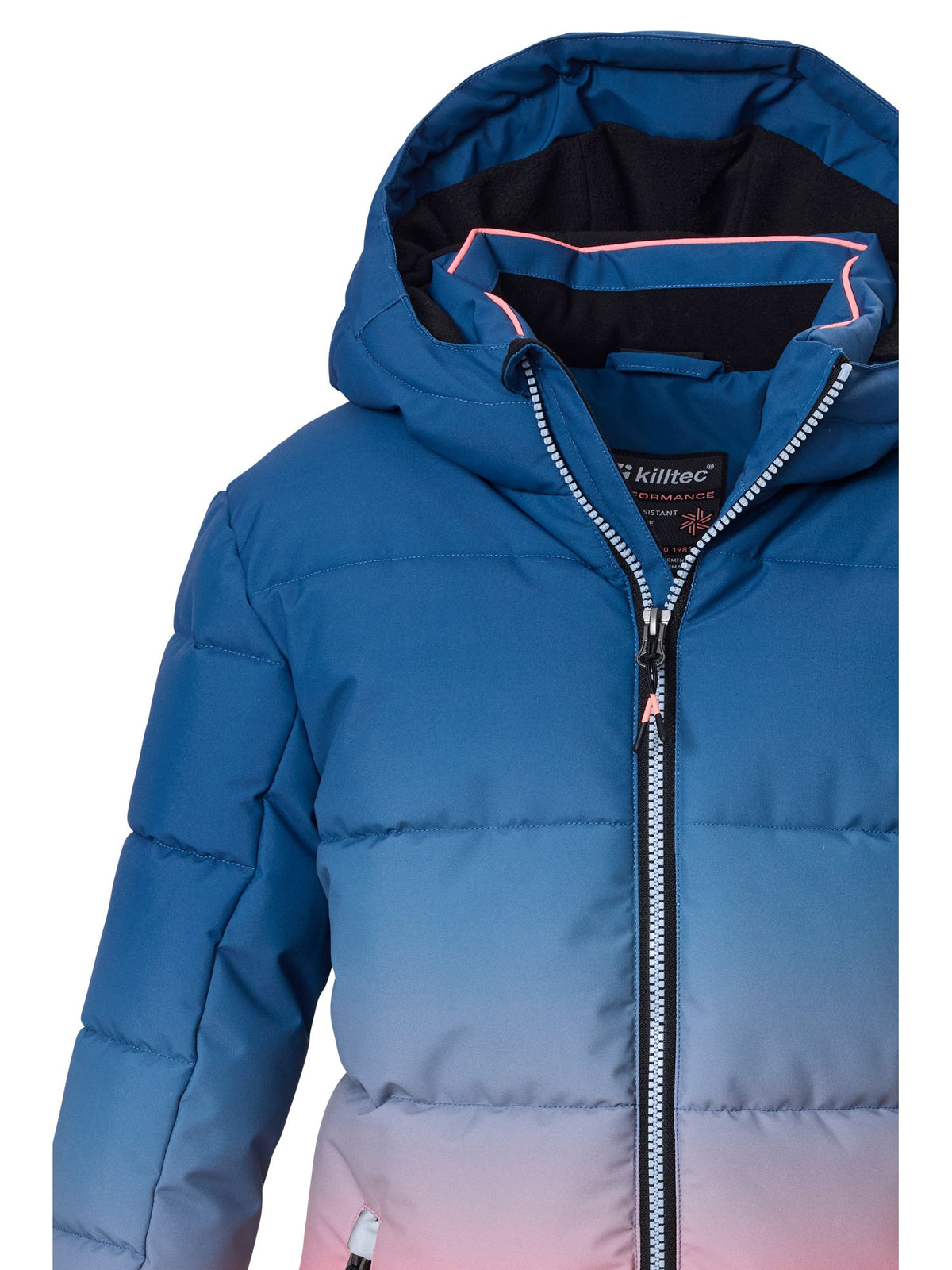Girl's Quilted ski jacket KSW 330 GRLS SKI QLTD JCKT