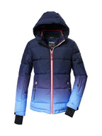Girl's Quilted ski jacket KSW 330 GRLS SKI QLTD JCKT